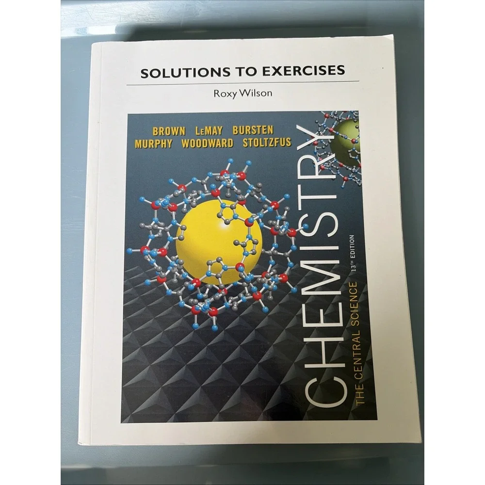 Chemistry: The Central Science (13th Edition) Roxy Wilson Pearson Textbook